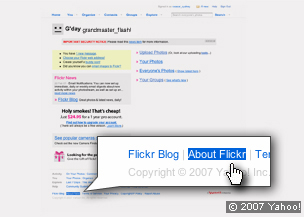 What is Flickr image: step 1