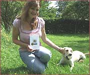 Chrissie Daines and dog