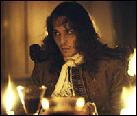 Johnny Depp in The Libertine