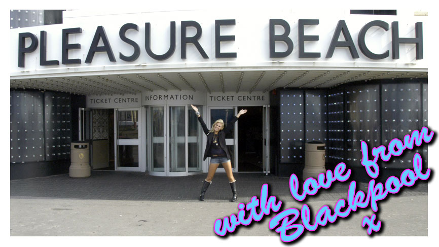 Pixie Lott takes time out from her pair of Live In Blackpool performances for a quick tour of Blackpool's sights.