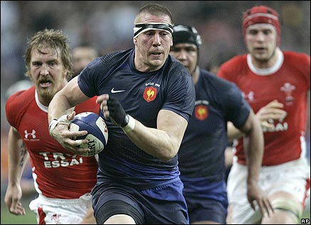 Imanol Harinordoquy was in fine form in Paris