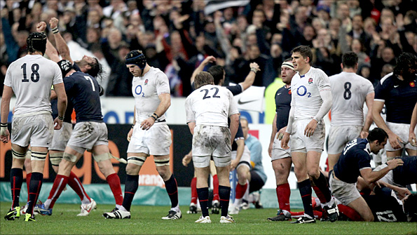 England lost to France in Paris last year