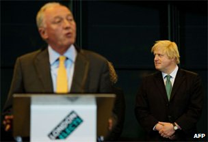Ken Livingstone and Boris Johnson