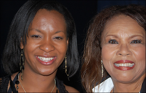Louise Chandler and Candi Staton