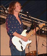 Joe from BlackBud on the Avalon Stage