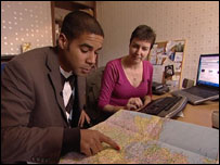 Lea with Inside Out presenter Ashley Blake