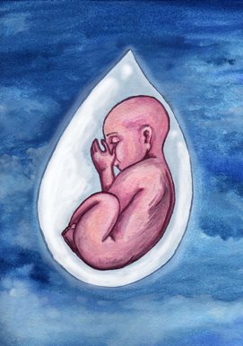 Baby sympathy card design