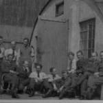 Photo Taken At Cammeringham 01/09/1946. My father is 2nd from the left.