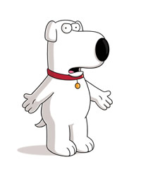 Brian Griffin in Family Guy
