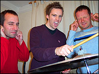 Making a noise for local music - Kev and Madrum