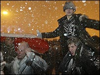 protestele opozitiei, la Minsk