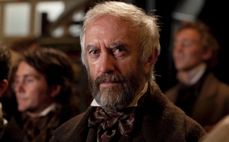 Jonathan Pryce, as Mr Buxton in the BBC adaptation of Elizabeth Gaskell's Cranford