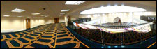 Balcony, Islamic centre. Sheffield