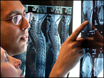 عکس های رادیولوژی از ام اس