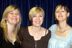 Louise Lambert, Michelle King and Joanne Kavanagh