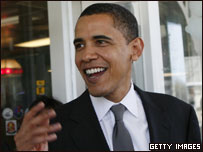 O senador e pré-candidato democrata Barack Obama