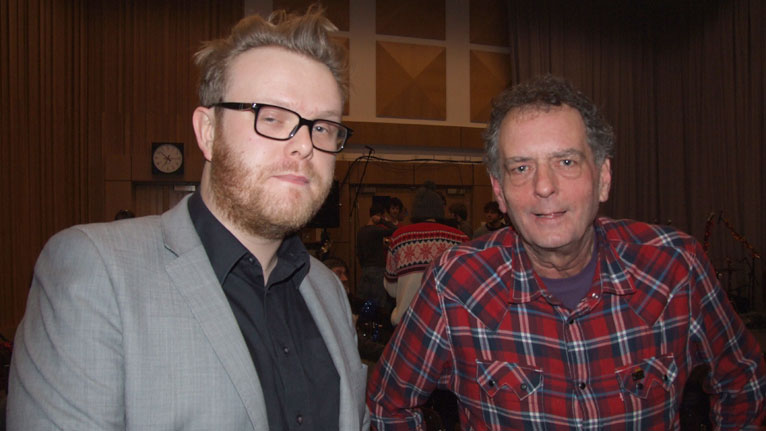 Huw Stephens a Geraint Jarman