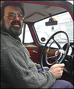 Steve Turner in his Wolseley 16/60