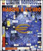 Plakát oznamující Pařížanům experiment