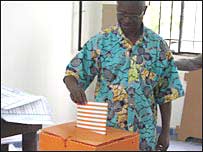 Dân Congo đi bầu