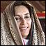 بینظیر بھٹو سرحد میں(فائل فوٹو)