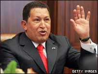 Hugo Chávez, presidente da Venezuela