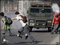 Protestos no Chile