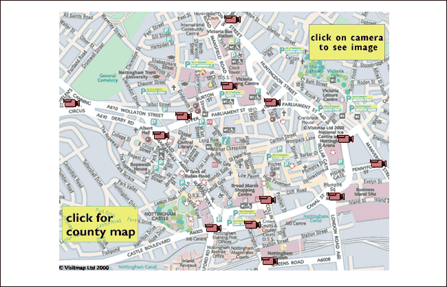 City Jamcams Map