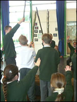 Children from Perranporth School