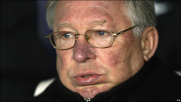 Sir Alex Ferguson at St Andrew's