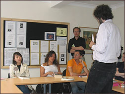 William and students