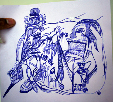 a quick sketch of what reflects me a s a person and designer