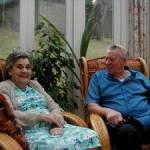 Ada and John at Hayes Court summer 2003