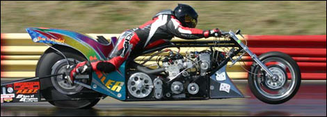 Bike drag racing