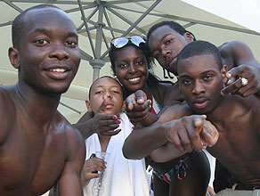 People at Pool Party