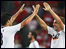 Michael Ballack ăn mừng chiến thắng