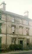 These derelict houses once housed the officers of Derby Gaol.