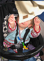 Baby Enjoys Blanket Ban