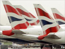 British Airways planes