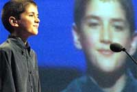 Huw Ynyr yn cystadlu - ac ennill yn Eisteddfod Genedlaethol Casnewydd