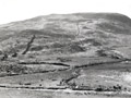 Moel Ystradau gyda gweddillion Chwarel Brooks ac Afon Ystradau. Mai 27, 1958.