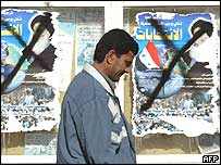 Irácký volební plakát