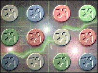 Pílulas de ectasy