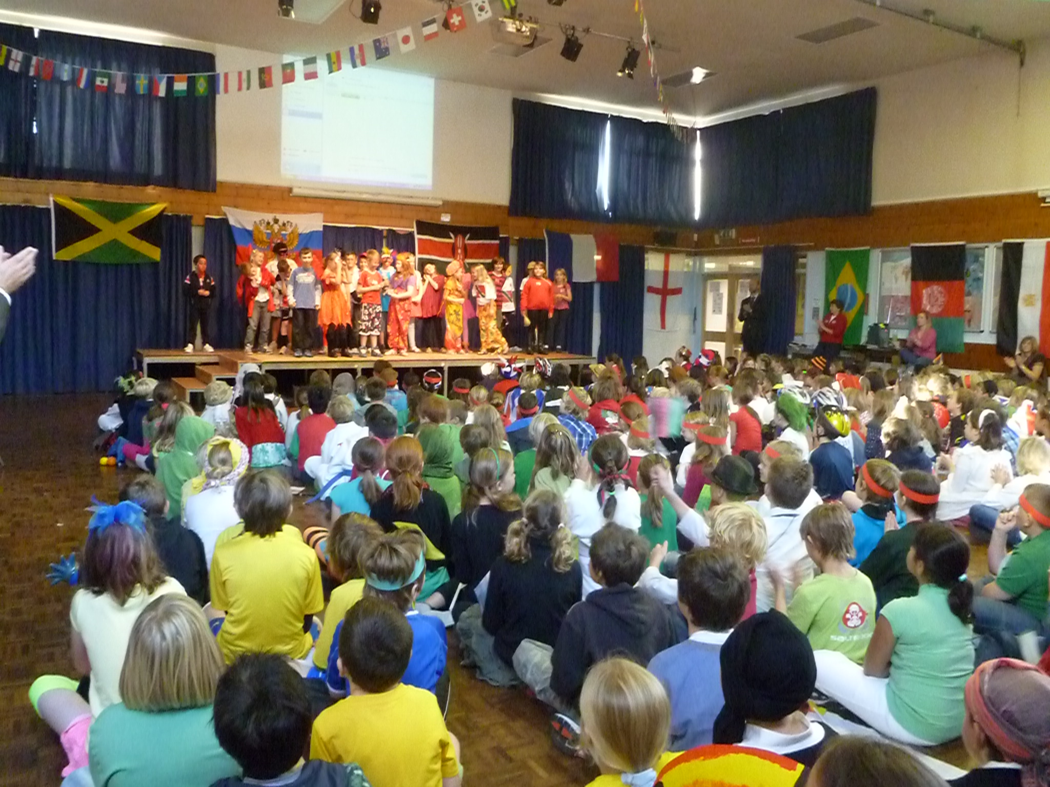 Fairlands Middle School assembly