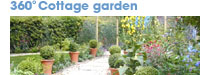 360° Cottage garden