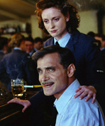 Scéna z filmu - herci Tara Fitzgeraldová a Oldřich Kaiser