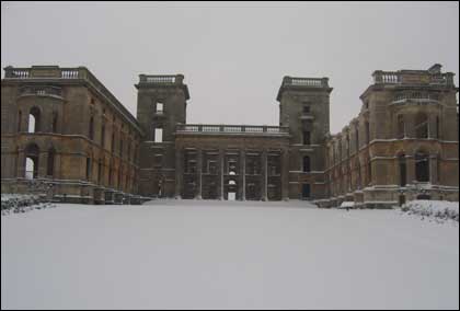 Witley Court in the snow - Worcestershire 2007 - 