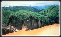 Cameroon's Lake Nyos, shortly after the 1986 overturn