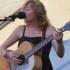 Martha Wainwright in the Hub tent