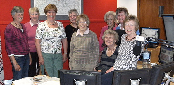 frocester WI in the studio